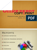 Reports presentations brochures signs made easy