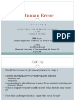 Human Error Chap 4