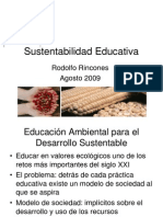 Sustentabilidad Educativa