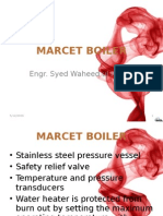 Marcet Boiler: Engr. Syed Waheed Ul Hasan