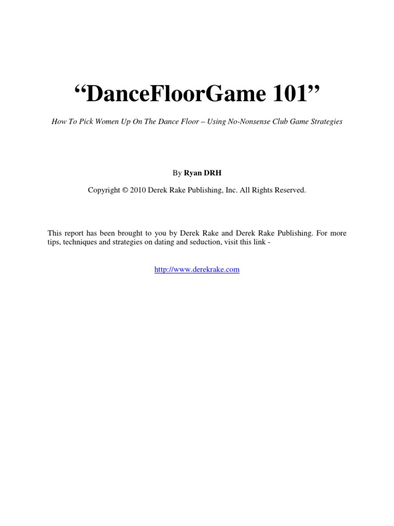 Dance Floor Game 101