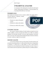 SAPM Fundamental Analysis