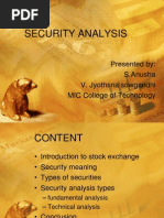 Download security analysisppt by Anusha Sunkara SN164402036 doc pdf