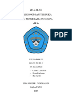 Download MAKALAH PEREKONOMIAN TERBUKA by Odang Rodiana SN164402837 doc pdf