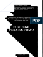 Europsko Privatno Pravo