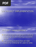 SAP Project Phases Explained | PDF | Systems Engineering | Computing
