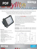 Download Solar powered LED lighting system by Matrix Energy SN16441074 doc pdf