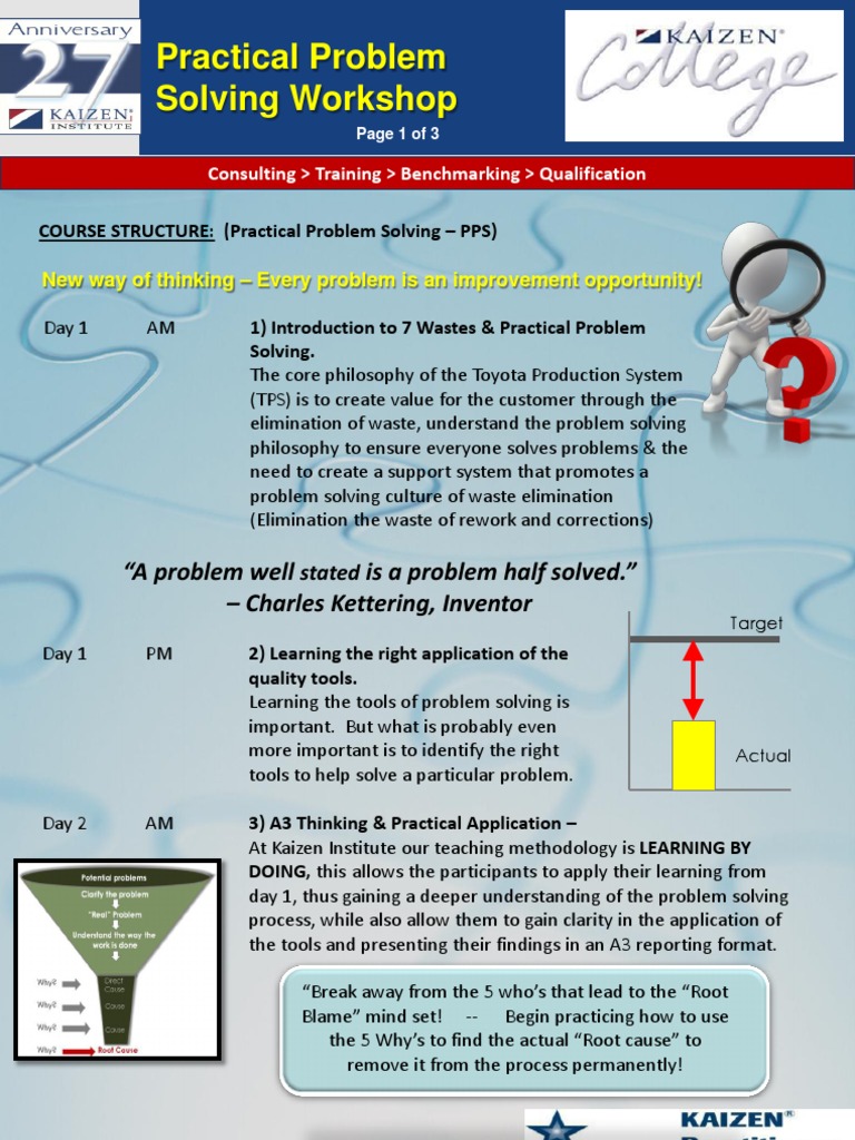 Practical Problem Solving | Download Free PDF | Business | Cognition