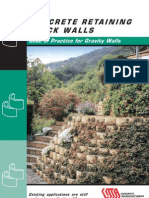 Retaining Block Walls Code of Practice