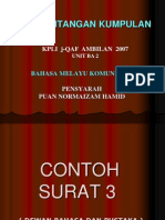 Surat Rasmi 3