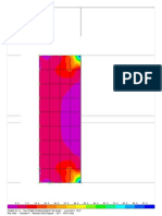 ETABS v9.1.4 - File: ETABS SCARA PODEST DE NIVEL - July 6,2011 15:37 Plan View - Elevation 4 Resultant M22 Diagram (GF) - KN-M Units