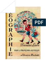 Géographie François-Villin CE1 Premier Livre 1961