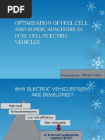 Optimisation of Fuel Cell and Supercapacitors in Electric