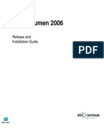 MSC.Acumen 2006 Release and Installation Guide