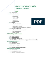 Curso de cristalografía estructural