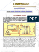 One Digit Event Counter: Download This Project in PDF