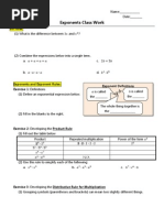 Download Exponent Rules Lesson by ezmoreldo SN164479724 doc pdf