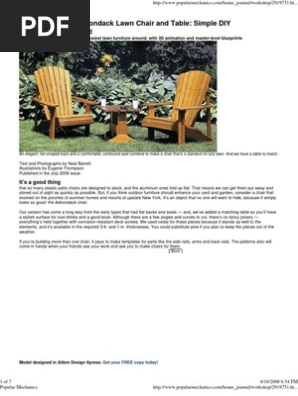 Adirondack Chair