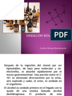 Oxidacion Biologica de Alcoholes