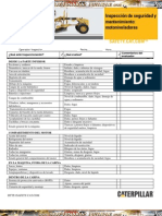 Material Inspeccion Seguridad Mantenimiento Motoniveladora