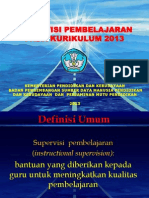 PPT-5.1. Supervisi Pembelajaran