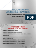 Informaciones para El Diagnostico Financiero