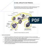 Purgado Del Circuito de Frenos