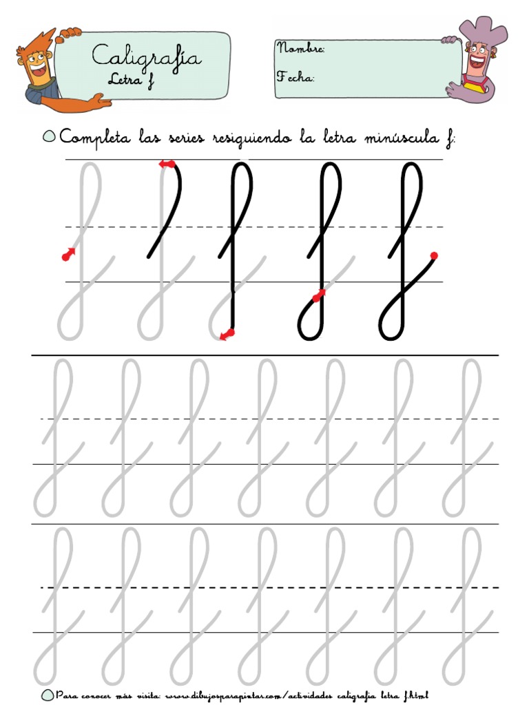 Actividades Con La Letra F