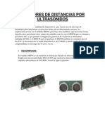 Circuito Medidor de Distancia Por Sonido