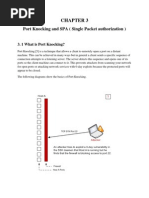 Port Knocking and SPA (Single Packet Authorization)