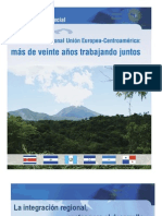 Suplemento Especial. Cooperación Regional UE-CA- más de 20 años trabajando juntos