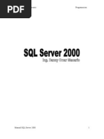 Download Manual SQL Server 2000 by dannymacario SN16453333 doc pdf