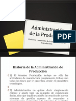 Administración de La Producción