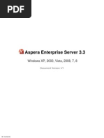 AsperaEnterpriseServer Windows UserGuide