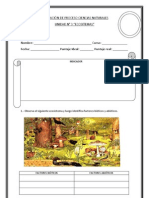 EVALUACIÓN DE PROCESO CIENCIAS NATURALES Ecosistemas