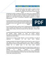 Articulo Sobre La Fundación Del Instituto