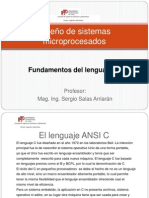 Introducción Al ANSI C