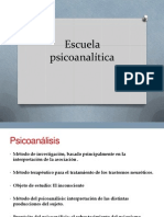 Escuela Psicoanalítica