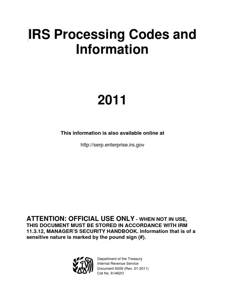 worksheet Eftps Same Day Payment Worksheet irs processing codes and information document6209 redacted tax refund internal revenue service