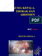 Trauma Kepala, Thorak, Abdomen