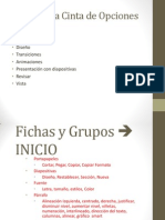 Fichas de Las Cintas de Opciones