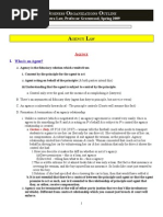 Download Business Organizations Outline Spring 2009 by crlstinaaa SN16459948 doc pdf