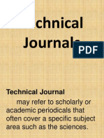 REPORT Technical Journals