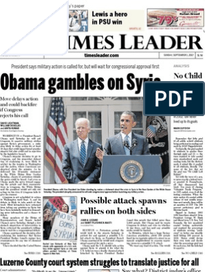 ليبتون ليمون Times Leader 09-01-2013 | PDF | Measles | Barack Obama ليبتون ليمون