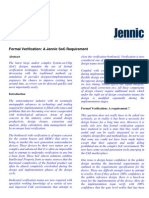 Formal Verification A Jennic SoC Requirement