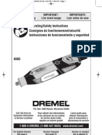 Dremel 4000 High Performance Rotary Tool 