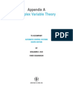 Complex Variable Theory: Appendix A