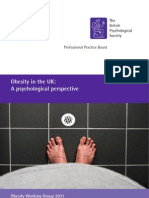 BPS Obesity in the UK - A Psychological Perspective 