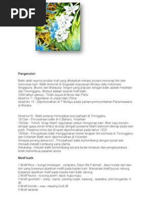 Kraf Batik Pdf