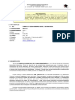 Syllabus Currículo y Didáctica Aplicada Al Área de Matemática